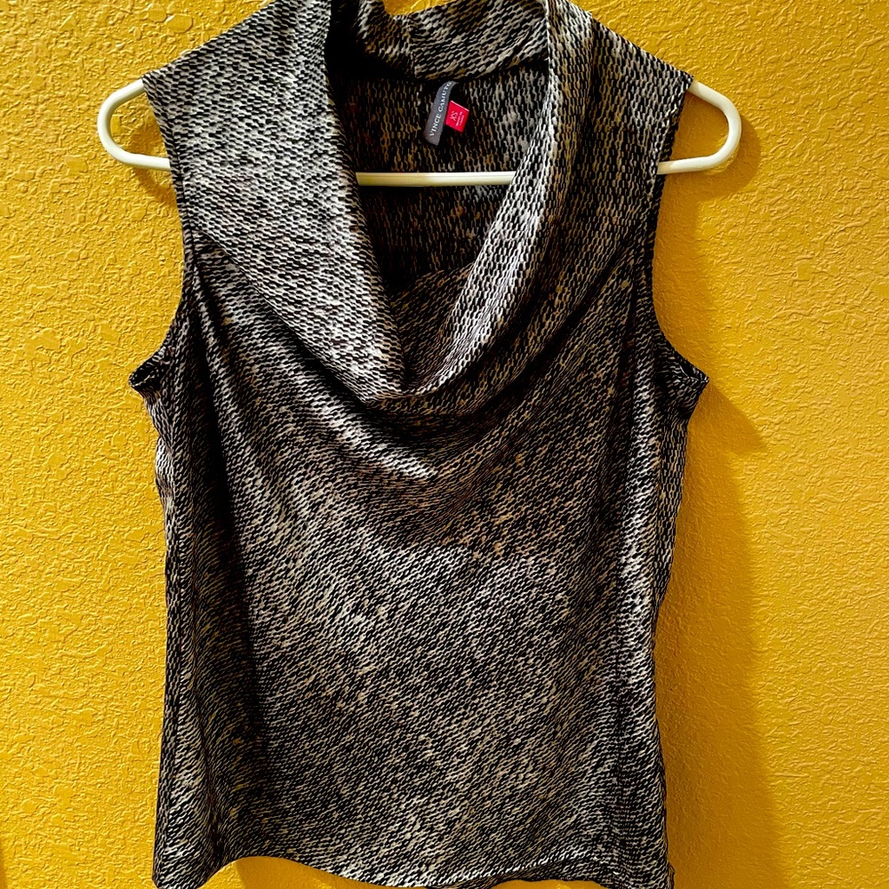 Vince Camuto satin feeling blouse